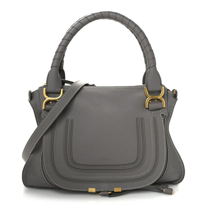 Chloe Calfskin Medium Marcie Satchel Cashmere Grey 1 of 12