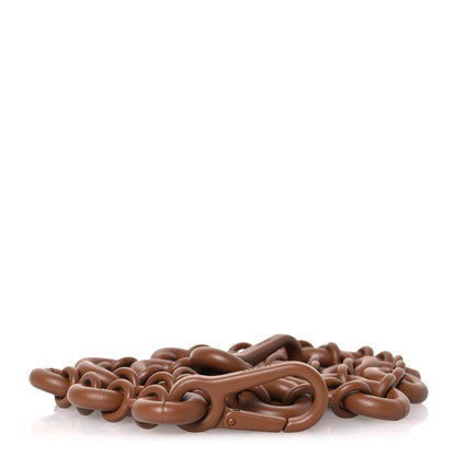 Loewe Brass Monochrome Donut Chain Shoulder Strap Pecan 1 of 5