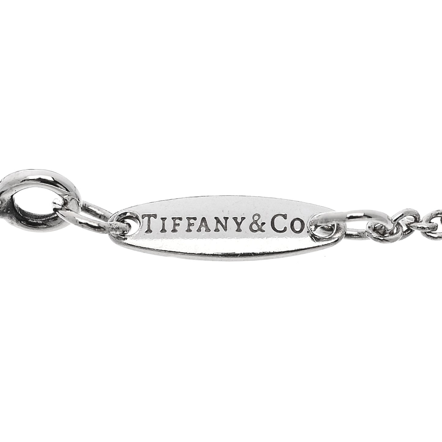 Sterling Silver Diamond .05ct Elsa Peretti Diamonds by the Yard Bracelet