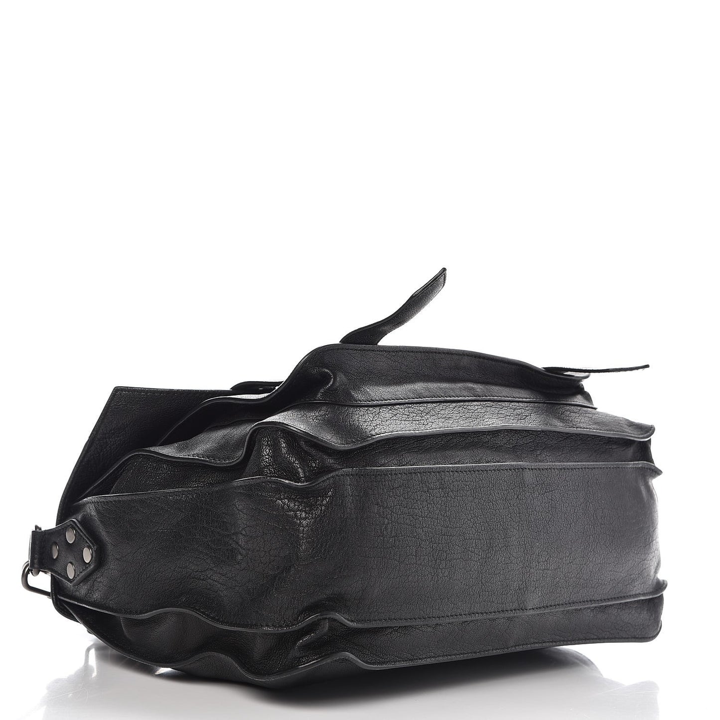 Lambskin Medium PS1 Satchel Black