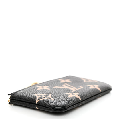 Louis Vuitton Empreinte Monogram Giant Key Pouch Black Beige 4 of 8