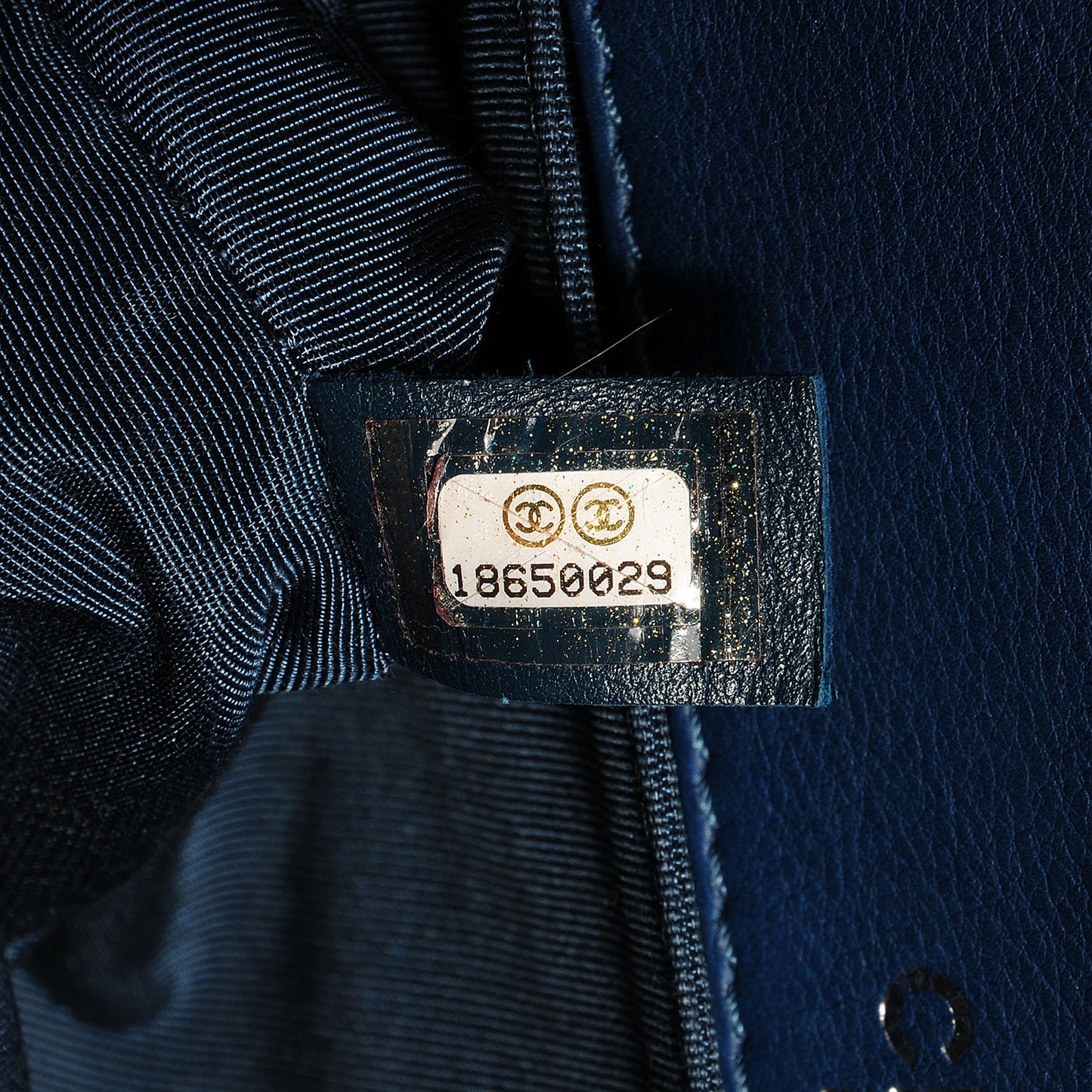 Calfskin Small Boy Reverso Flap Dark Blue