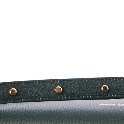 Mansur Gavriel Tumble Calfskin Mini Sun Bag Moss 11 of 12