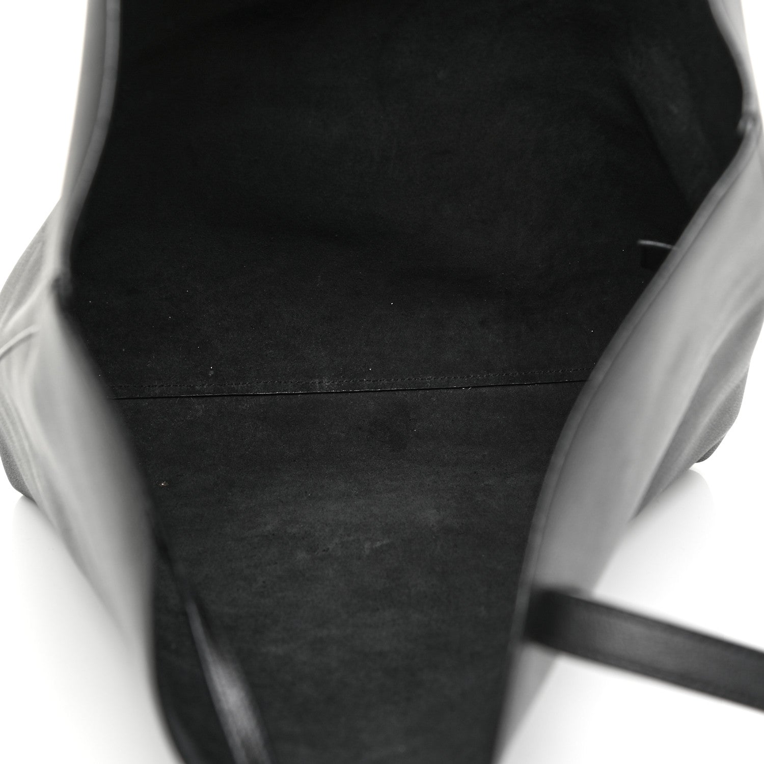 Saint Laurent Calfskin Medium Shopping Tote Black 6 of 15