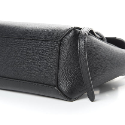 Celine Grained Calfskin Nano Belt Bag Black 10 of 10
