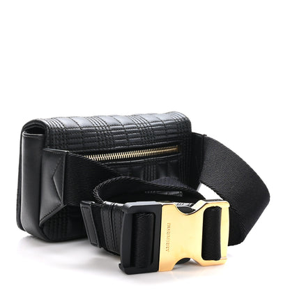 Burberry Lambskin Quilted Lola Bum Bag Black 3 of 10