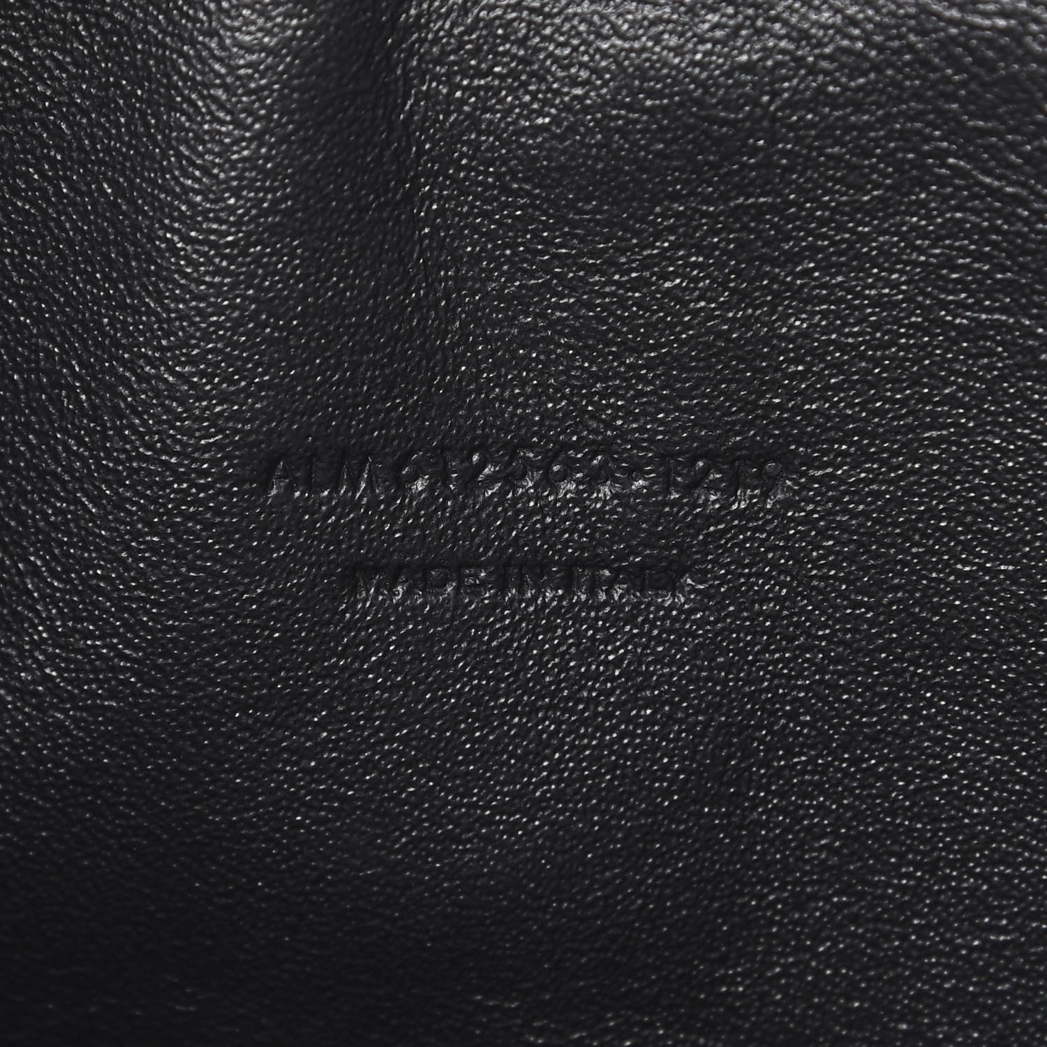 Saint Laurent Calfskin Crocodile Embossed Monogram Mini Lou Camera Bag Black 6 of 10