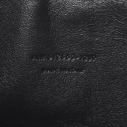 Saint Laurent Calfskin Crocodile Embossed Monogram Mini Lou Camera Bag Black 6 of 10