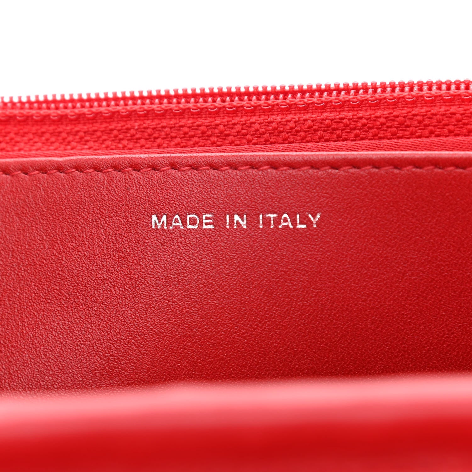 Chanel Patent Camellia Embossed Wallet On Chain WOC Dark Red 7 of 12