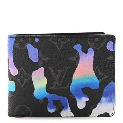 Louis Vuitton Monogram Eclipse Sunrise Multiple Wallet 1 of 7