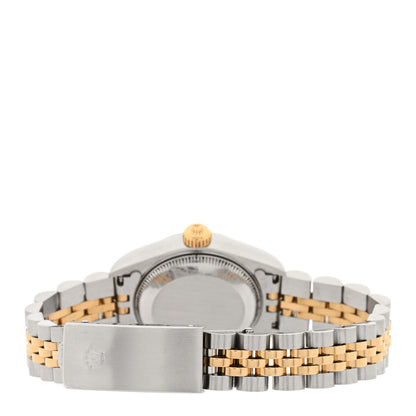 Rolex Stainless Steel 18K Yellow Gold Diamond 26mm Oyster Perpetual Datejust Watch Champagne Jubilee 79173 3 of 4