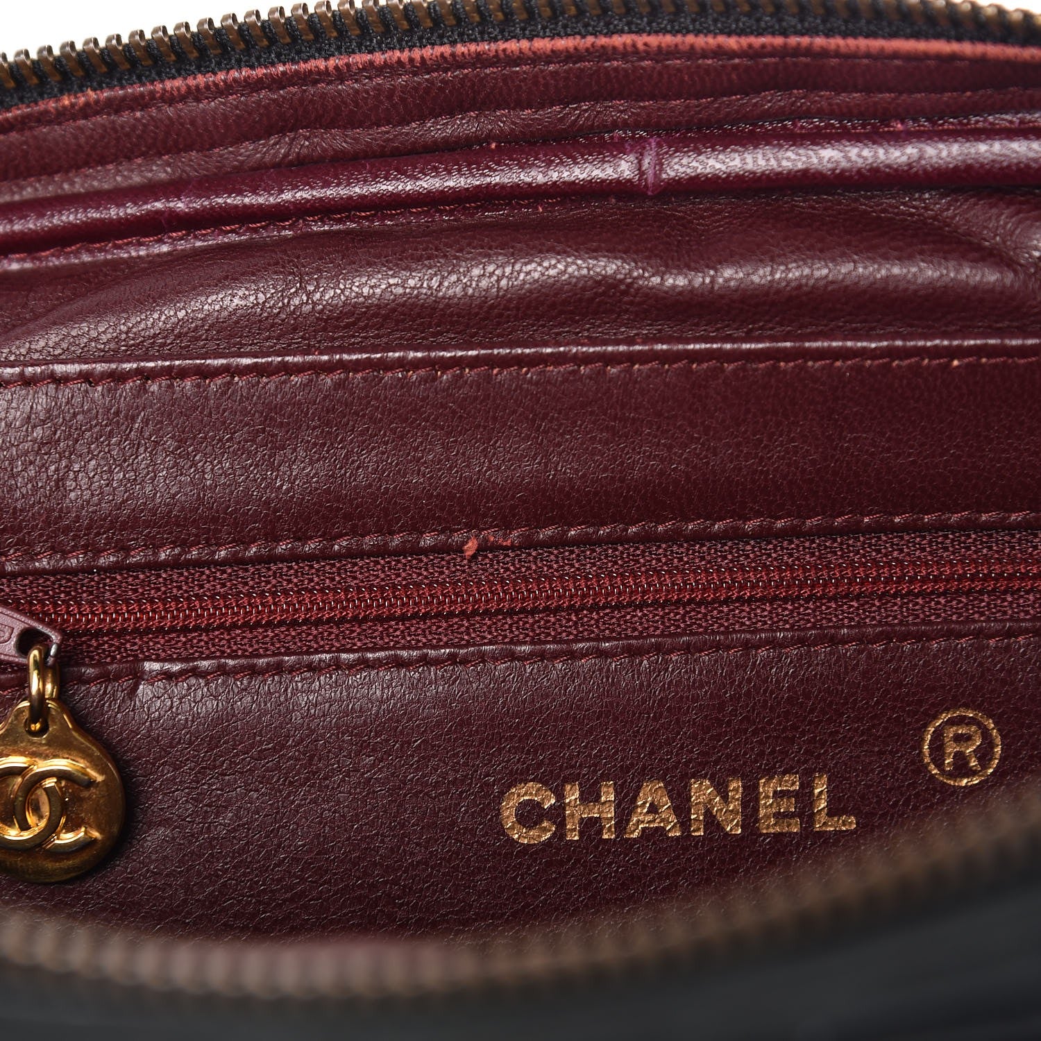 Chanel Lambskin Quilted Camera Case Black 10 of 26