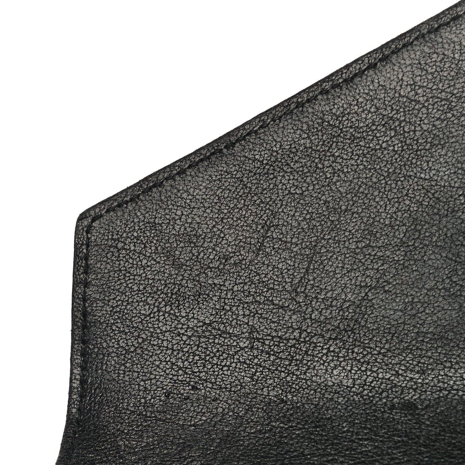 Saint Laurent Lambskin Mixed Matelasse Quilted Large Monogram Envelope Wallet Black 12 of 16