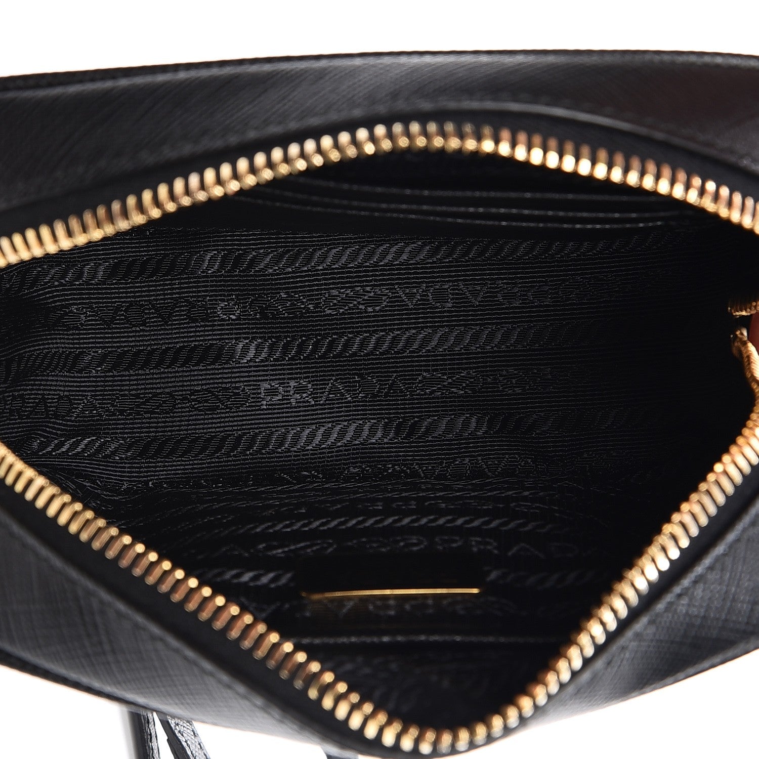 Prada Saffiano Mini Camera Crossbody Bag Nero Black 5 of 7