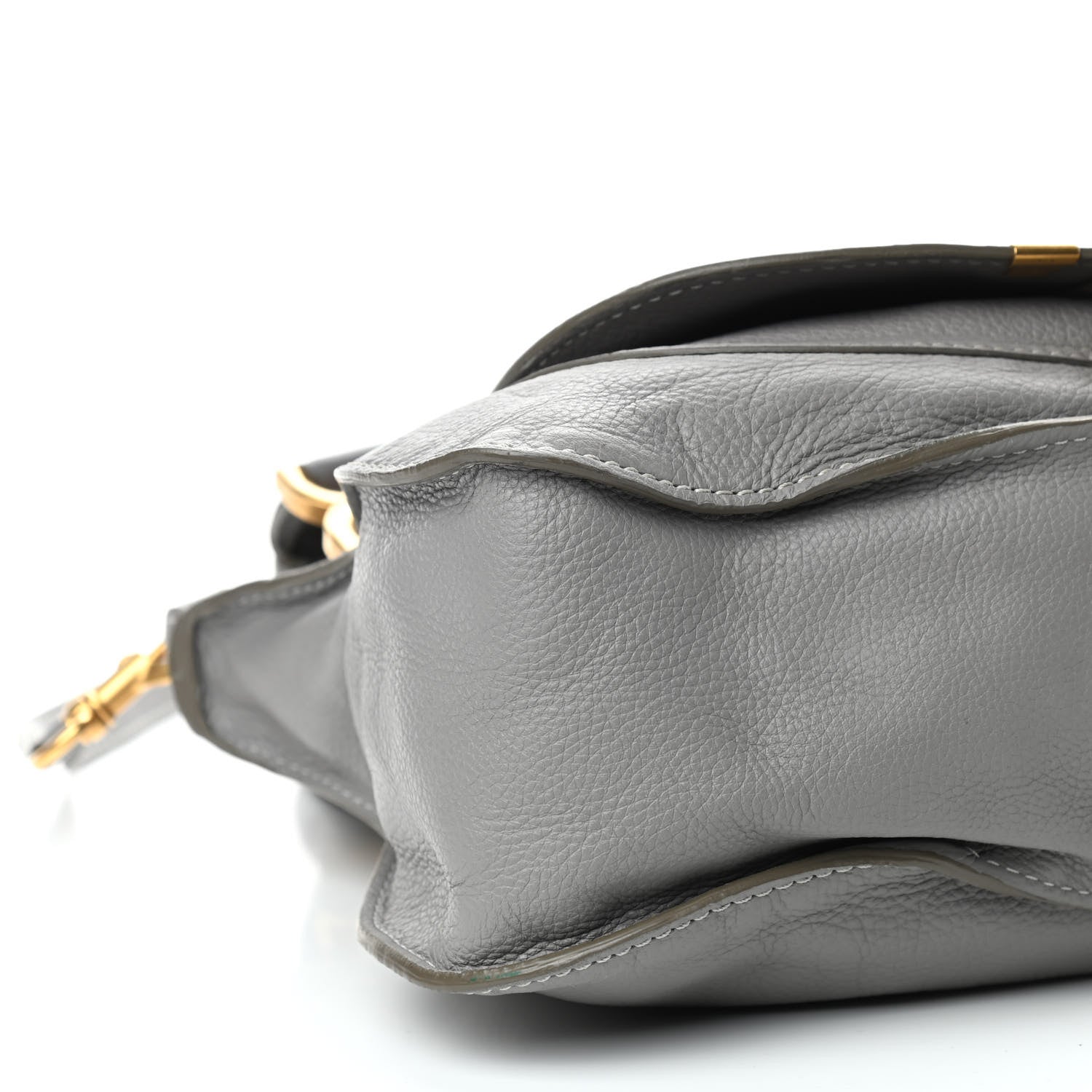 Chloe Calfskin Medium Marcie Satchel Cashmere Grey 7 of 9