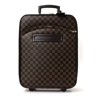 Louis Vuitton Damier Ebene Pegase 45 Rolling Luggage 1 of 15