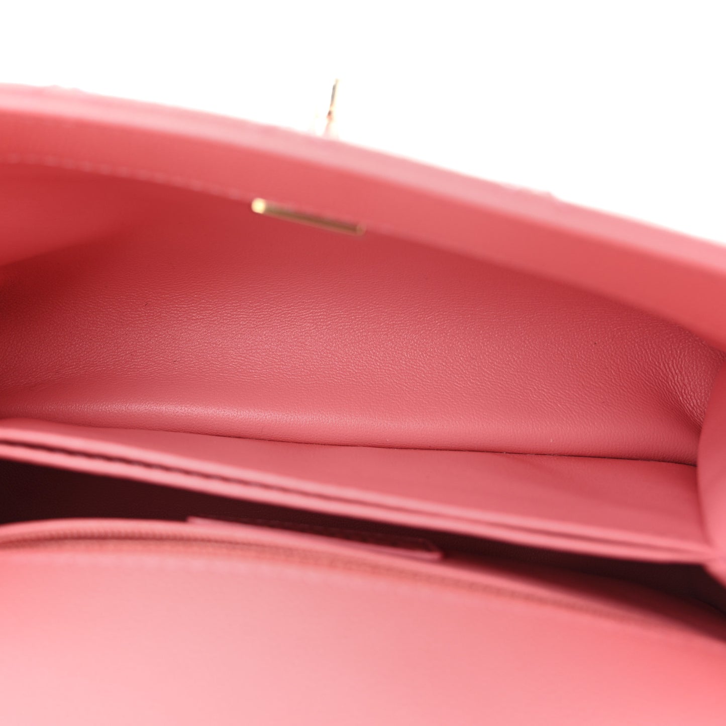 Caviar Quilted Mini Coco Handle Flap Pink