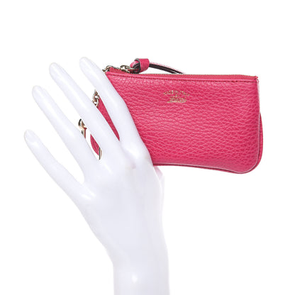 Gucci Dollar Calfskin Swing Key Case Blossom 2 of 8