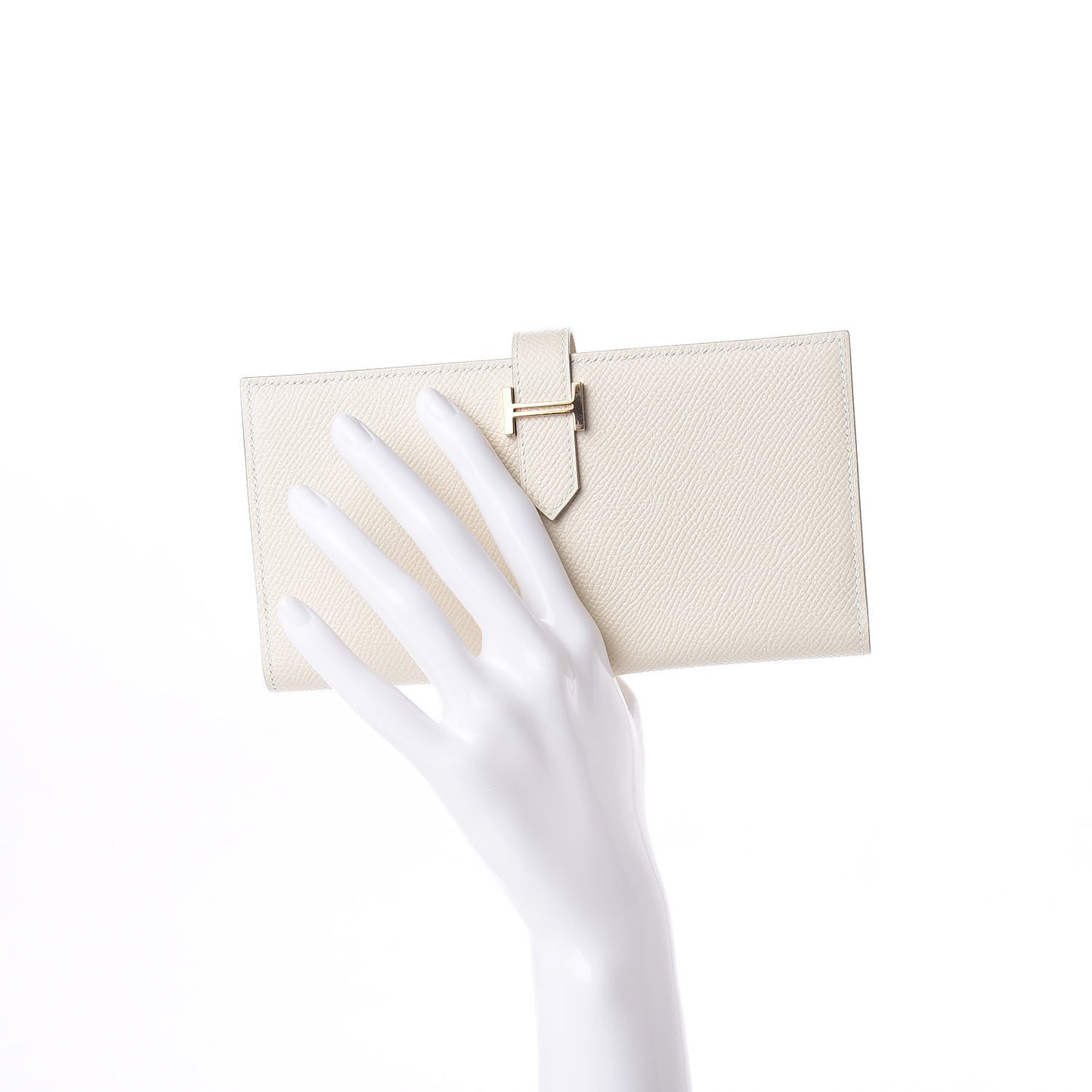 Epsom Bearn Gusset Wallet Craie
