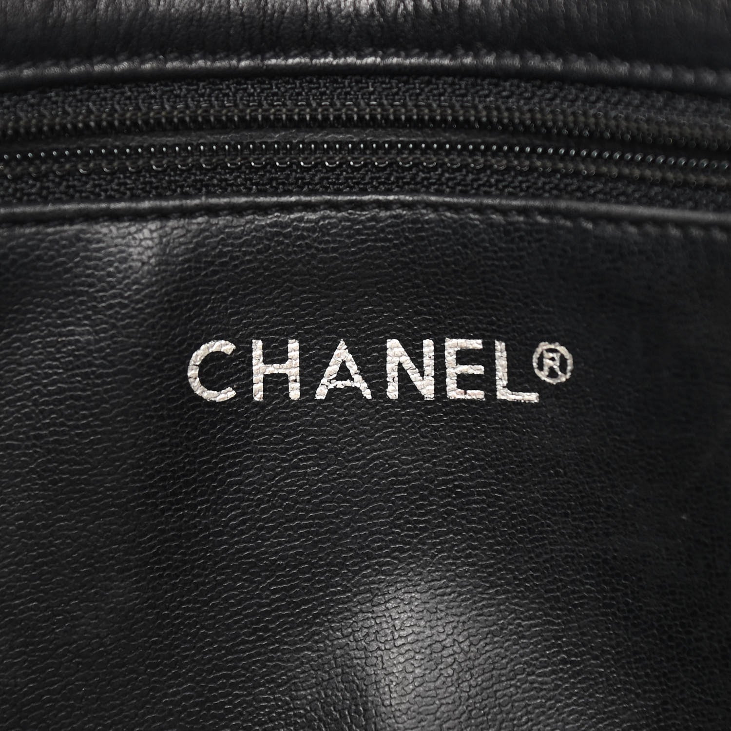 Chanel Lambskin Quilted Shopping Tote Black 11 of 18