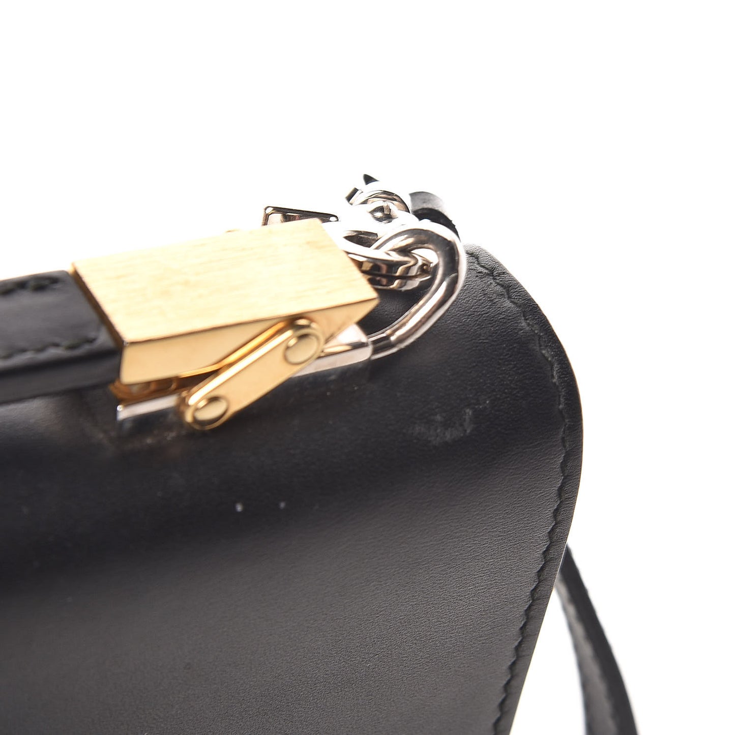 Smooth Calfskin Le Dix Makeup Bag Black