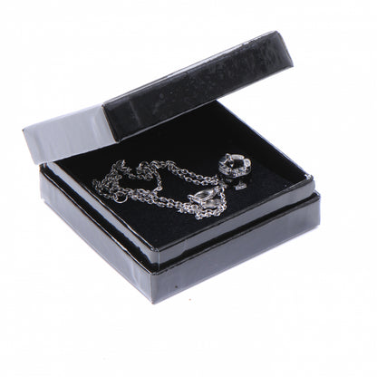 Chanel 18k White Gold Diamond Ceramic Ultra Necklace Black 3 of 6