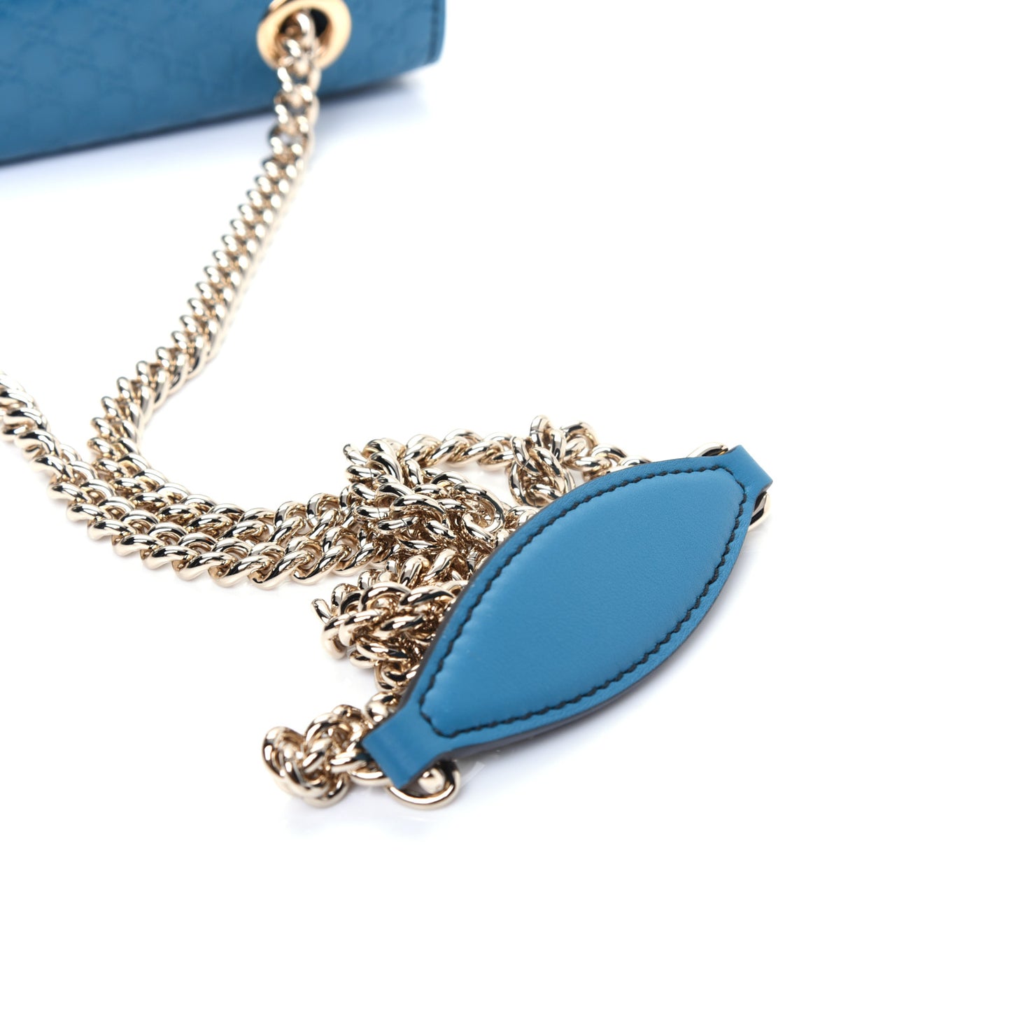 Microguccissima Mini Emily Shoulder Bag Deep Cobalt