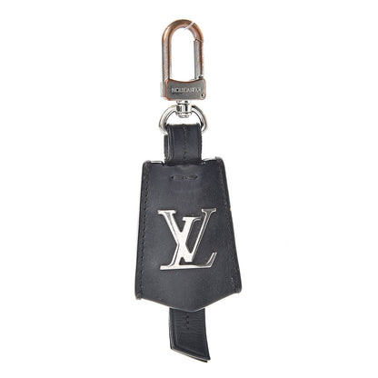 Louis Vuitton Calfskin Cloche Cles Key Holder Black 1 of 5