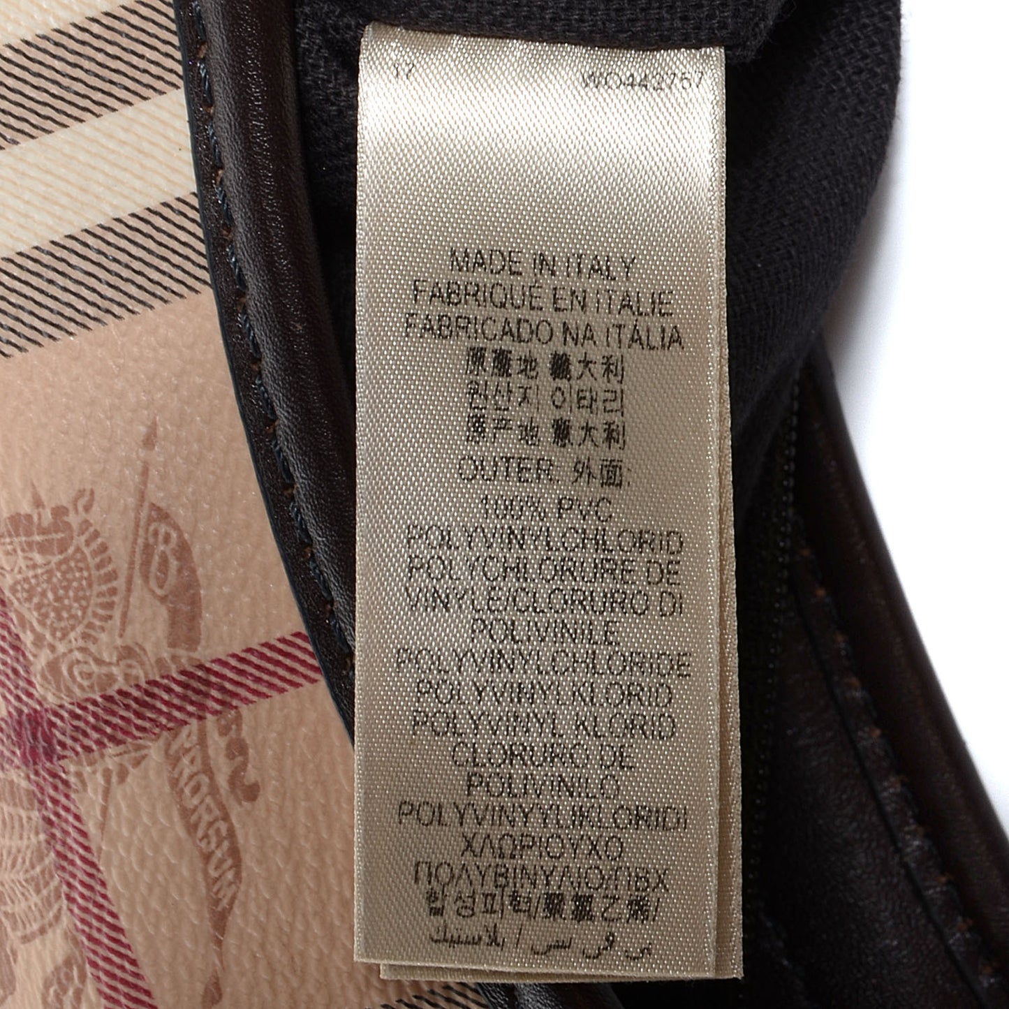 Haymarket Check Small Brooklyn Hobo Brown