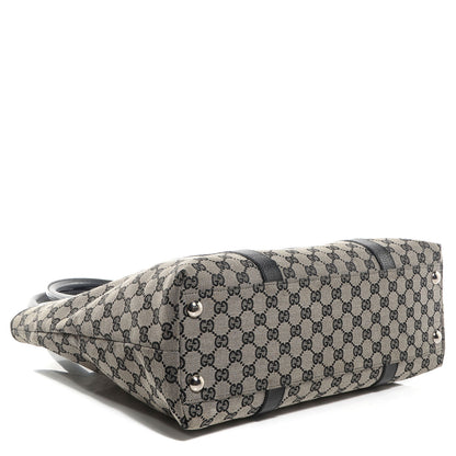 Gucci GG Monogram Large Tote Navy 4 of 7
