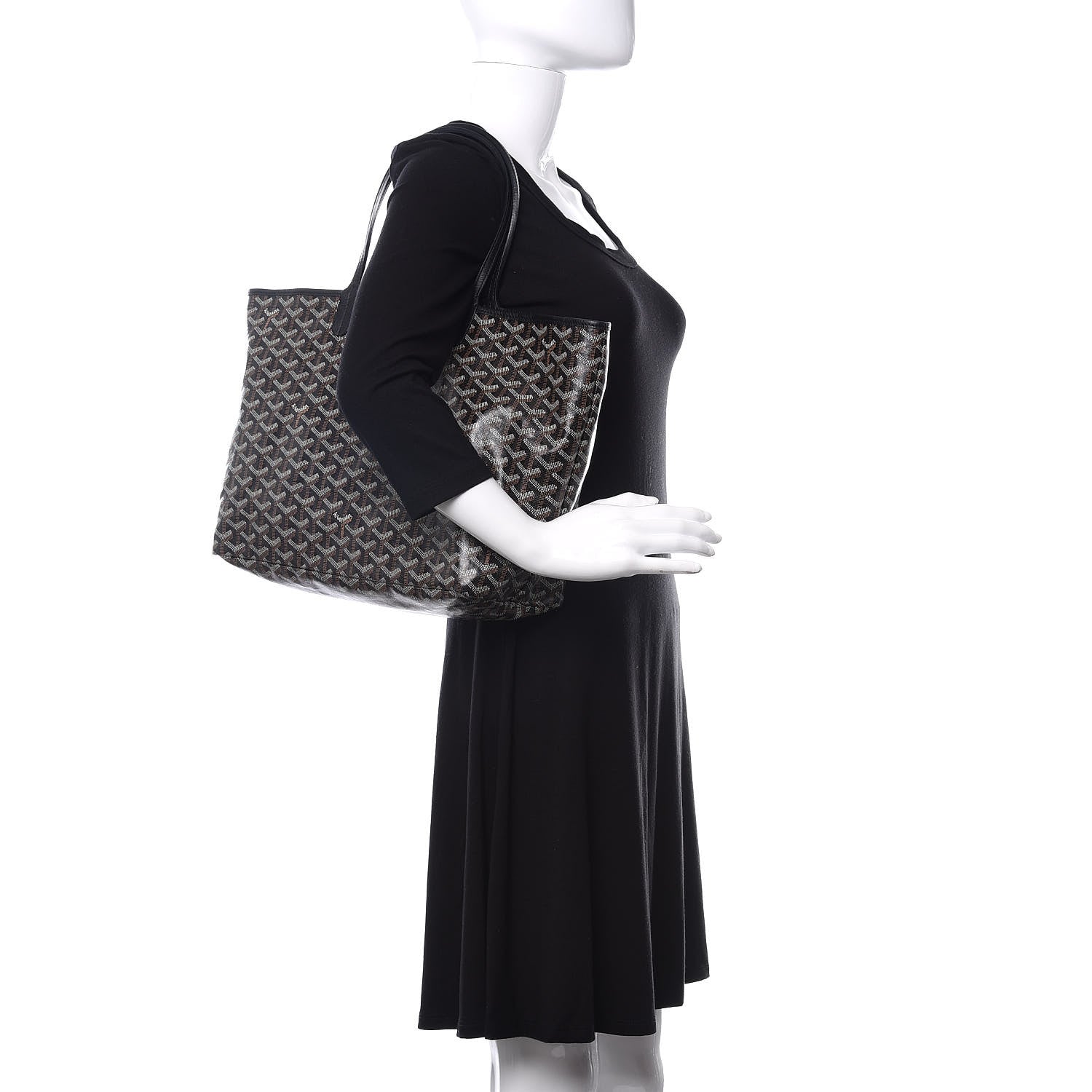 Goyard Goyardine Saint Louis PM Black 2 of 10