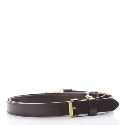 Louis Vuitton Calfskin Adjustable Speedy Bandouliere Shoulder Strap Brown 2 of 5