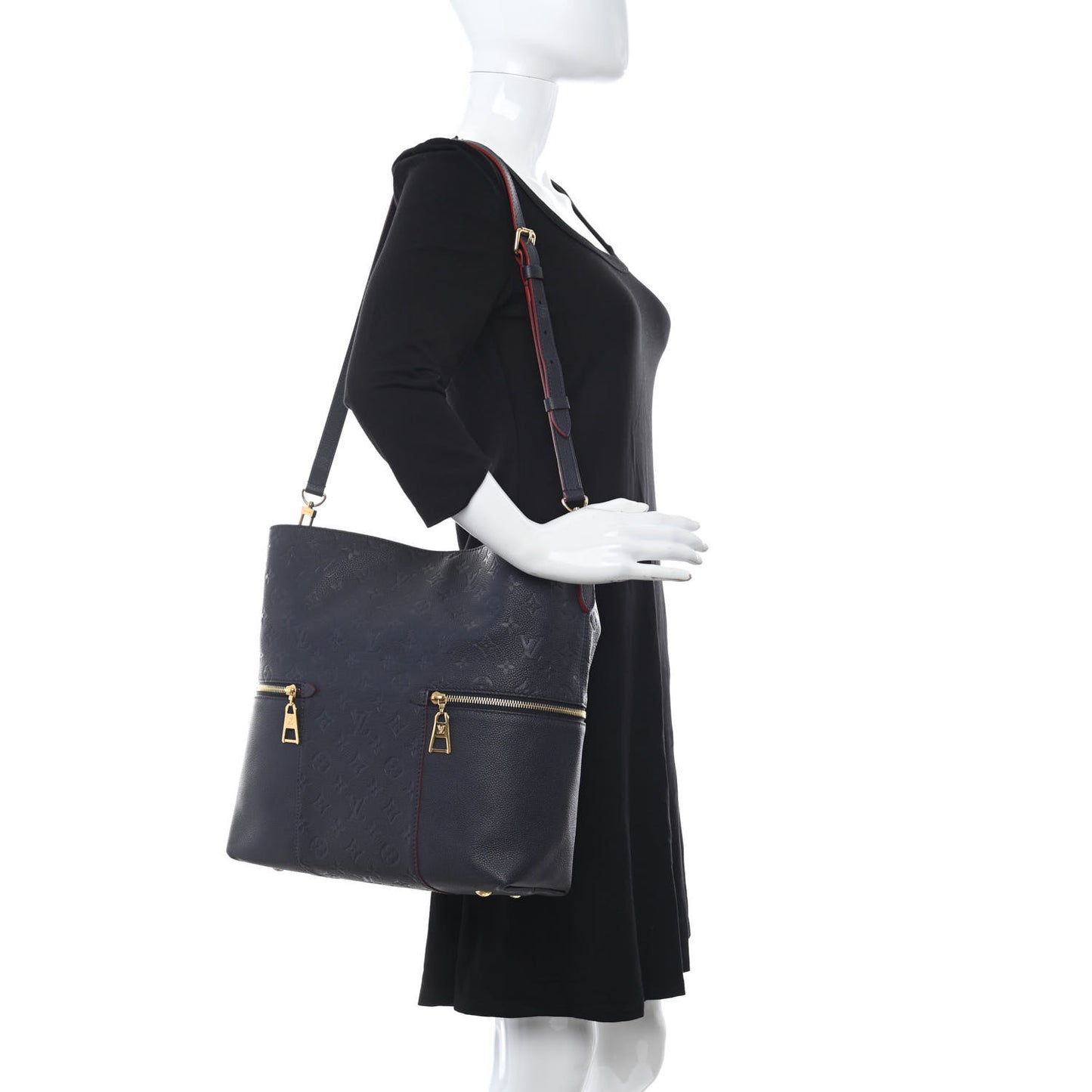 Empreinte Melie Marine Rouge
