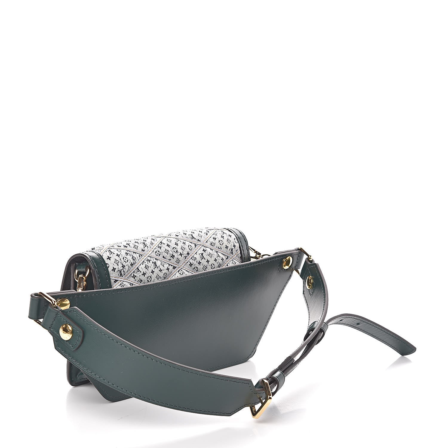 Louis Vuitton Denim Printed Monogram Dauphine Mini Bumbag 3 of 9