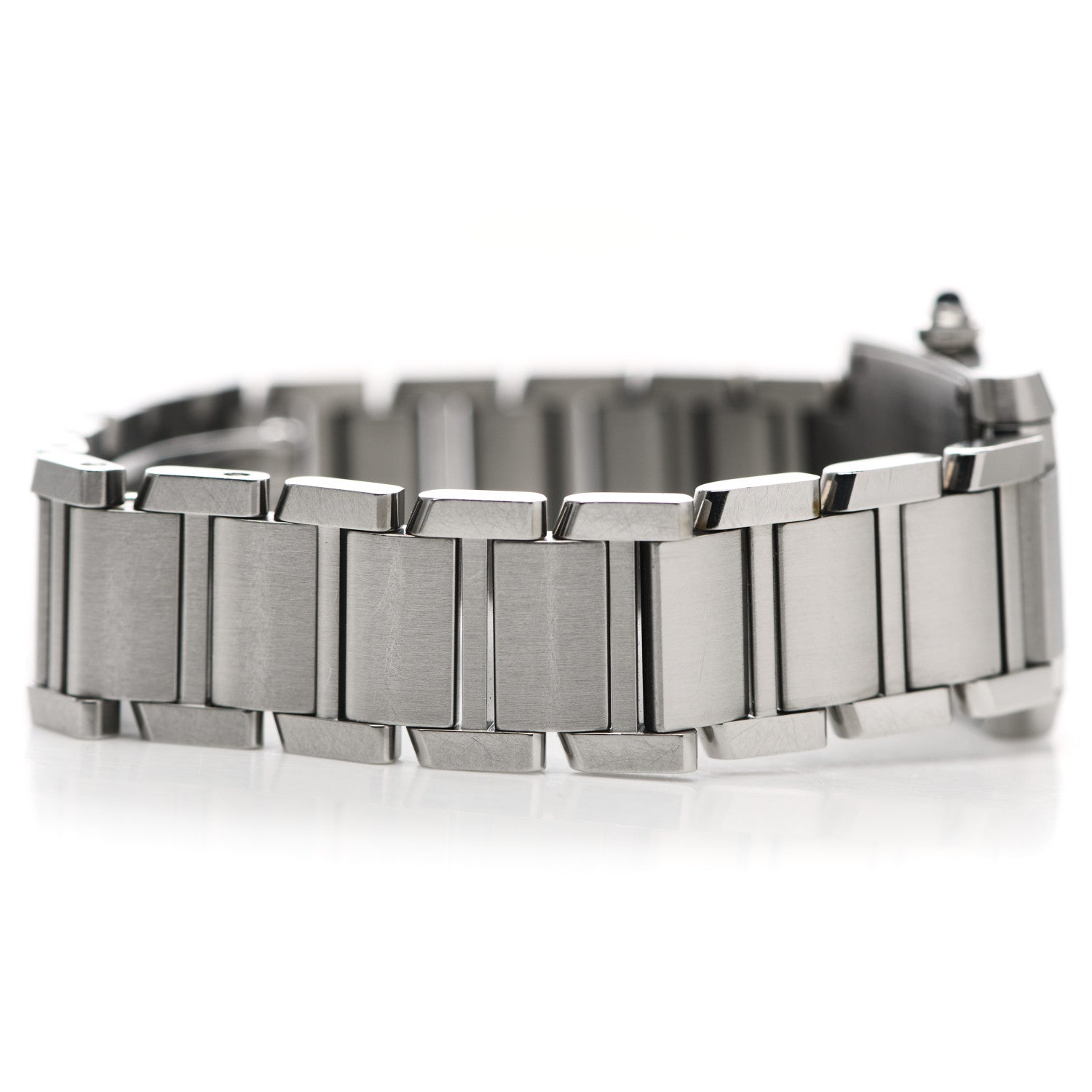 Cartier Stainless Steel 20mm Tank Francaise Quartz Watch 6 of 6