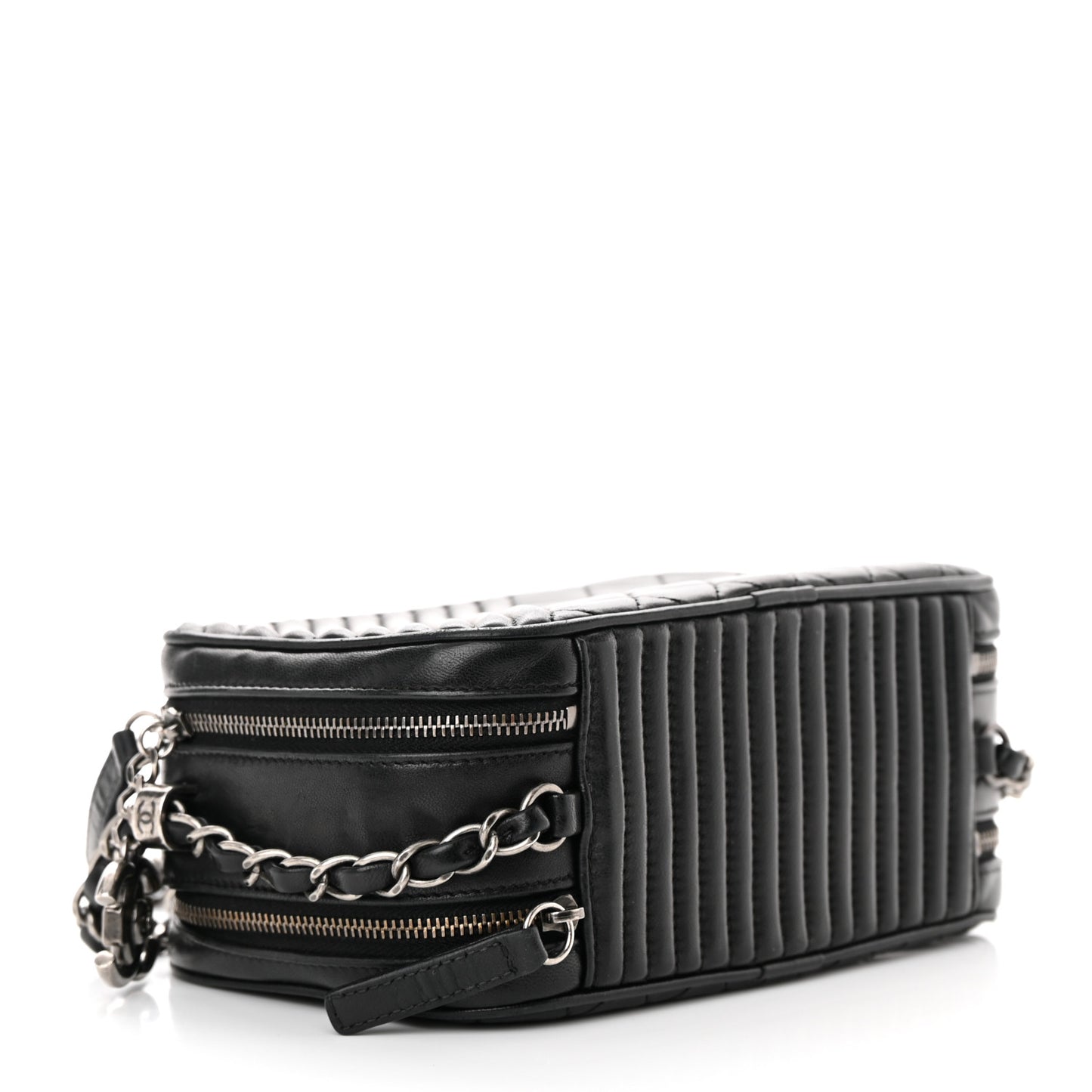 Lambskin Small Coco Boy Camera Case Black