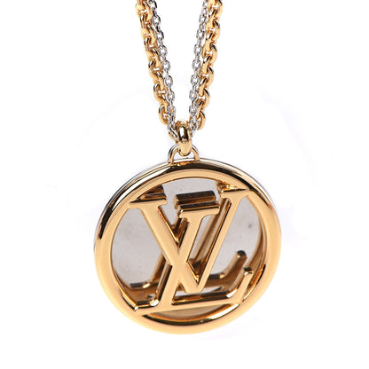 Louis Vuitton Louise Long Necklace Gold 4 of 8