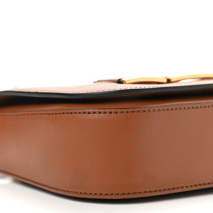 Prada City Calf Flap Shoulder Bag Cognac 9 of 11