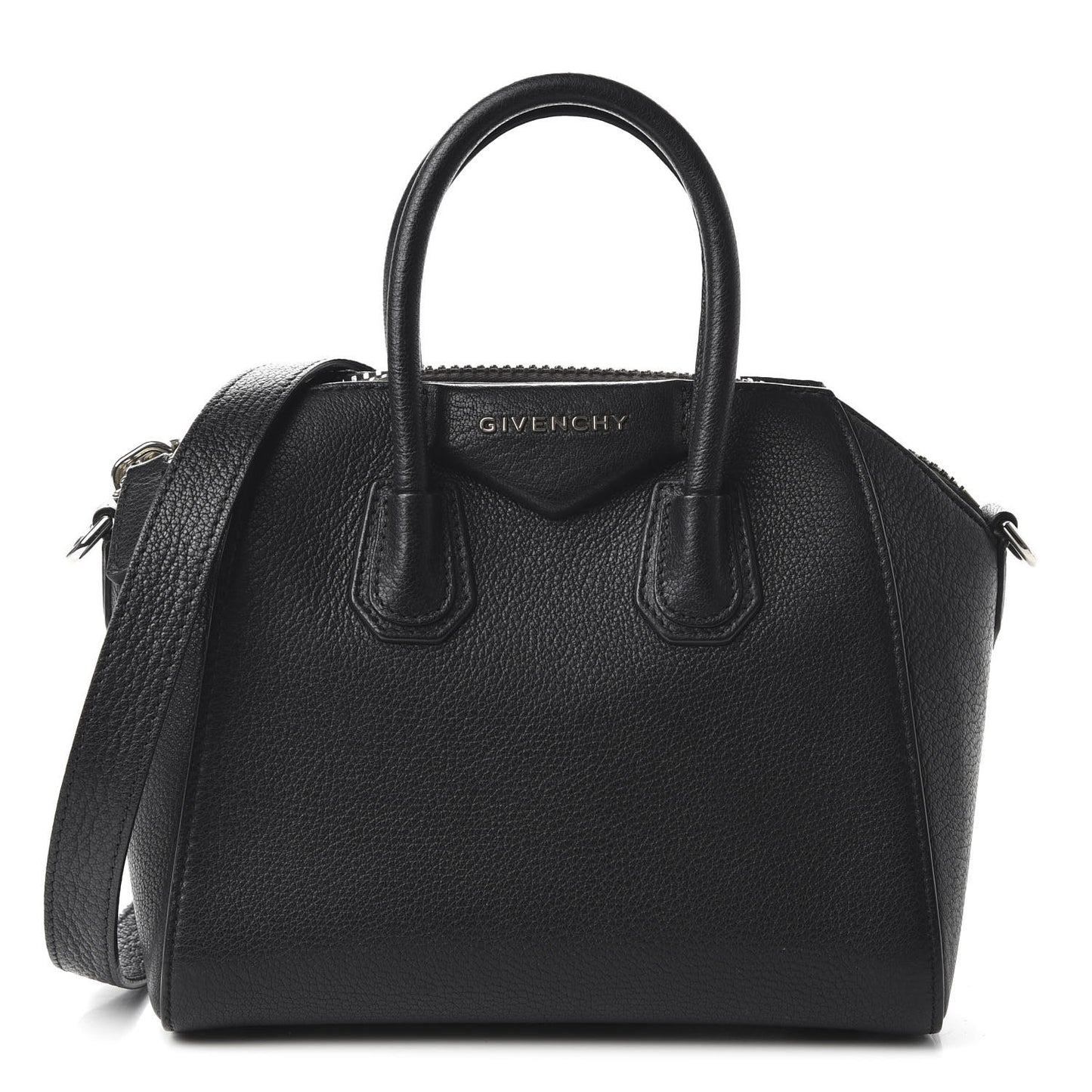 Sugar Goatskin Mini Antigona Black
