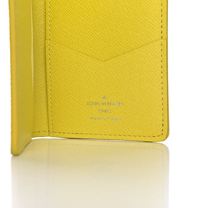 Louis Vuitton Damier Graphite Logo Pocket Organizer Yellow 6 of 7