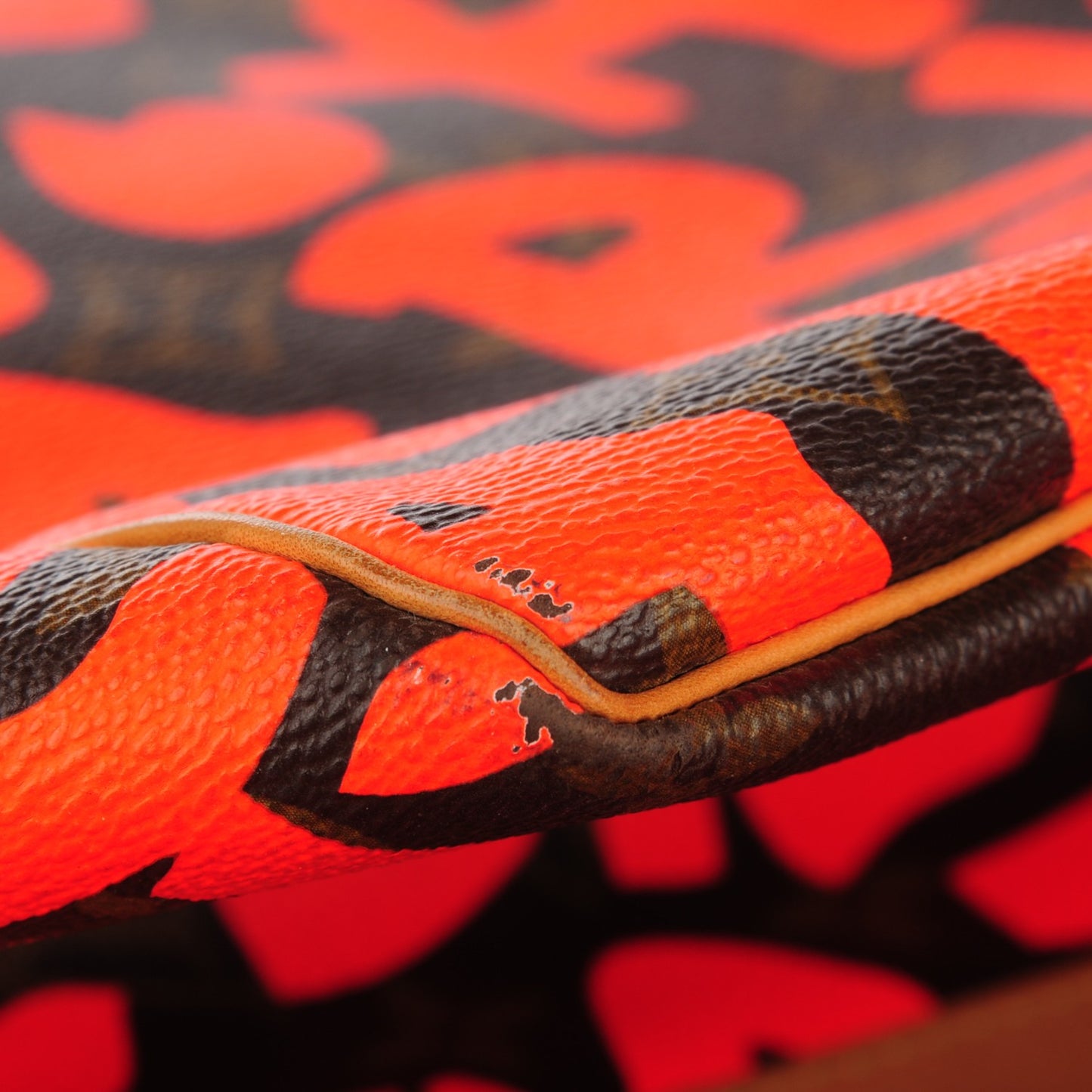 Monogram Graffiti Keepall 50 Orange