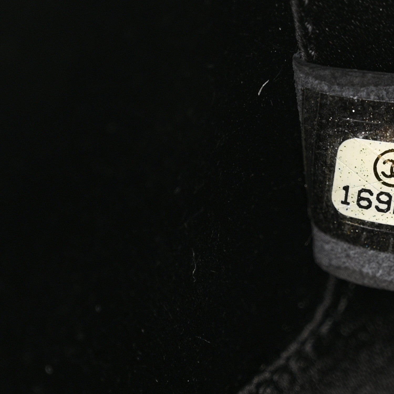 Chanel Lambskin Quilted Chain Around White Black 6 of 10