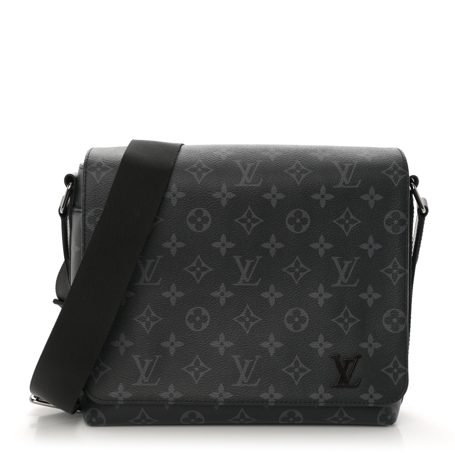 Louis Vuitton Monogram Eclipse District PM Black 1 of 10