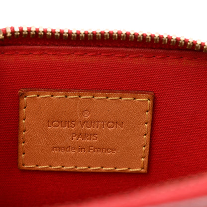 Louis Vuitton Vernis Alma BB Cherry 6 of 11