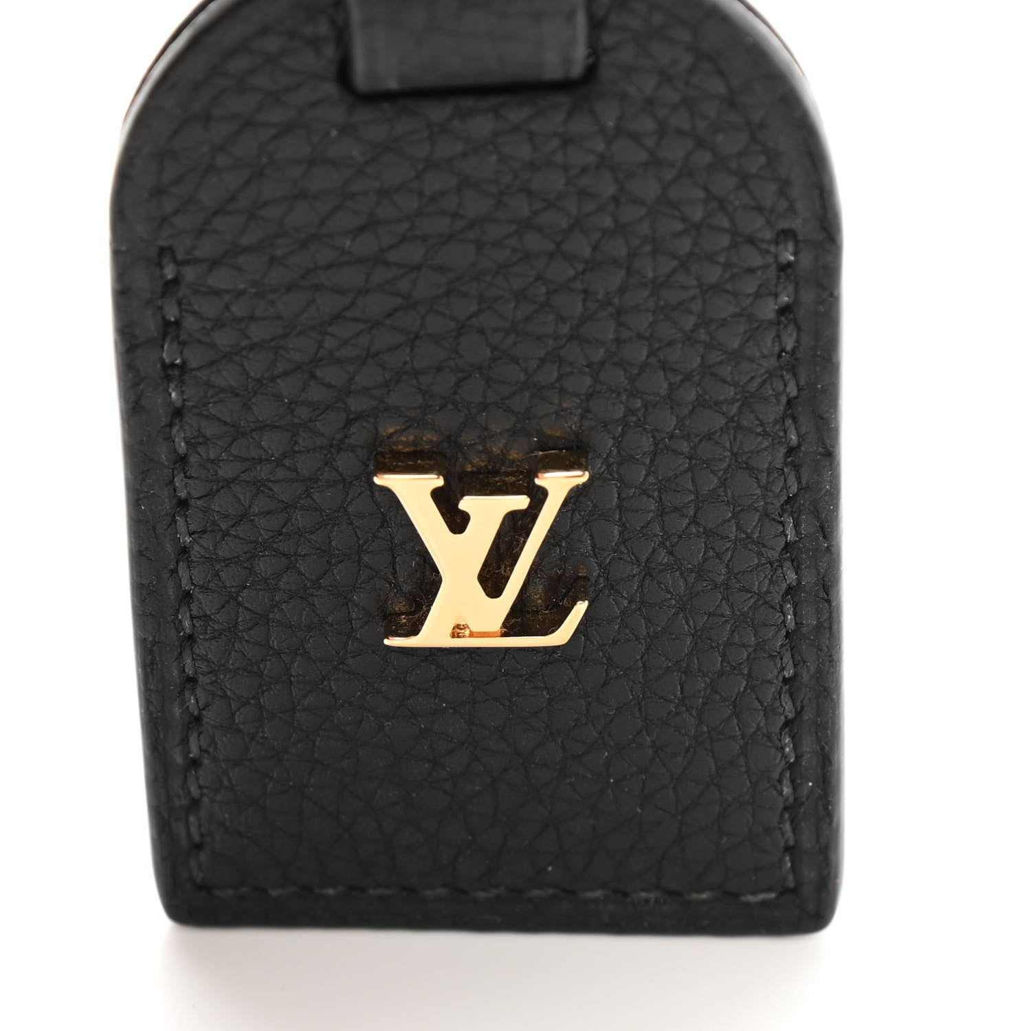 Louis Vuitton Taurillon City Steamer Luggage Tag Black 3 of 4