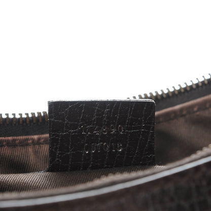 Gucci Monogram Horsebit Hobo Brown 9 of 12