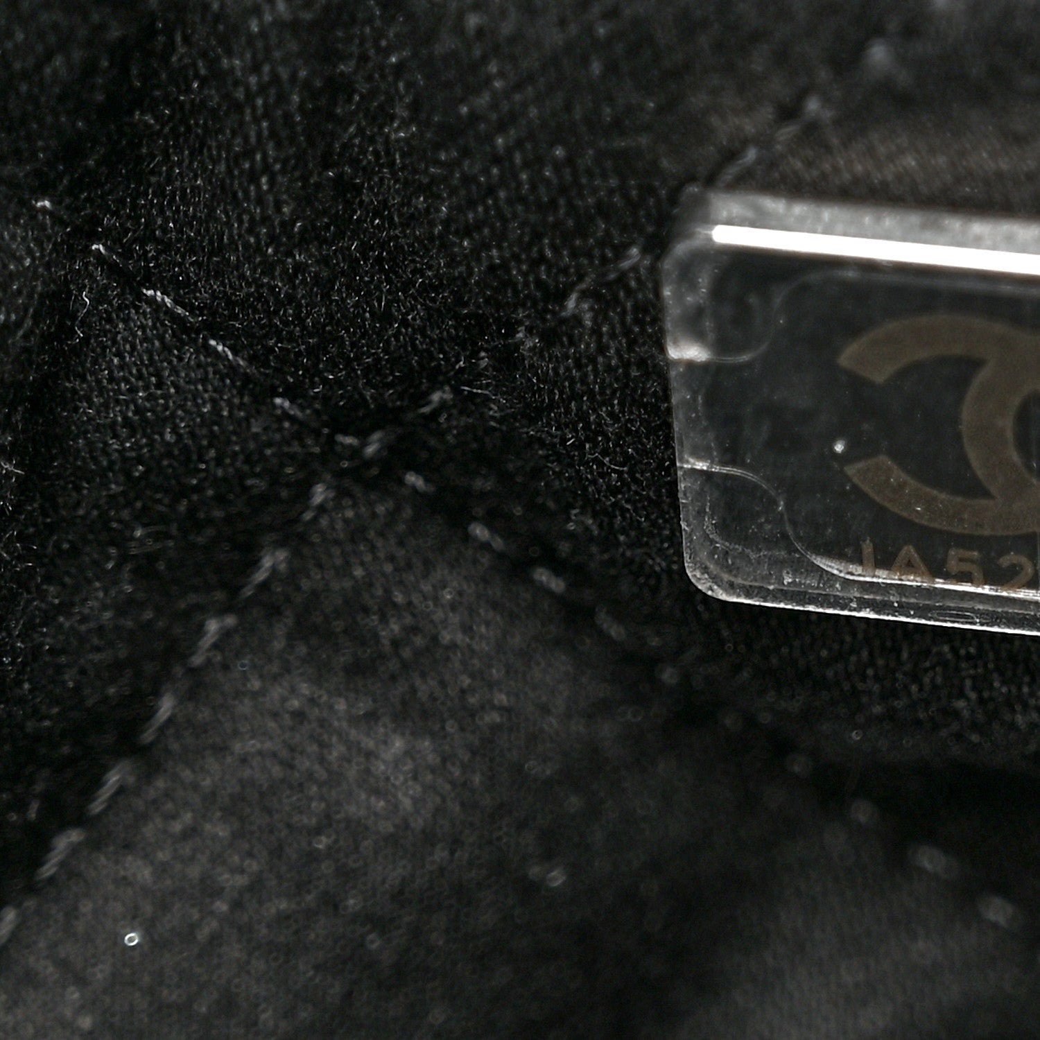 Chanel Shiny Calfskin Quilted Small Chanel 22 So Black 8 of 11