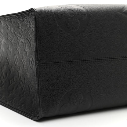 Louis Vuitton Empreinte Monogram Giant Onthego GM Black 7 of 8