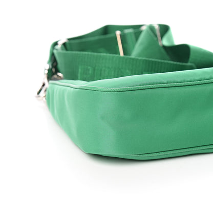 Prada Nylon Re-Edition 2005 Shoulder Bag Menta 7 of 9