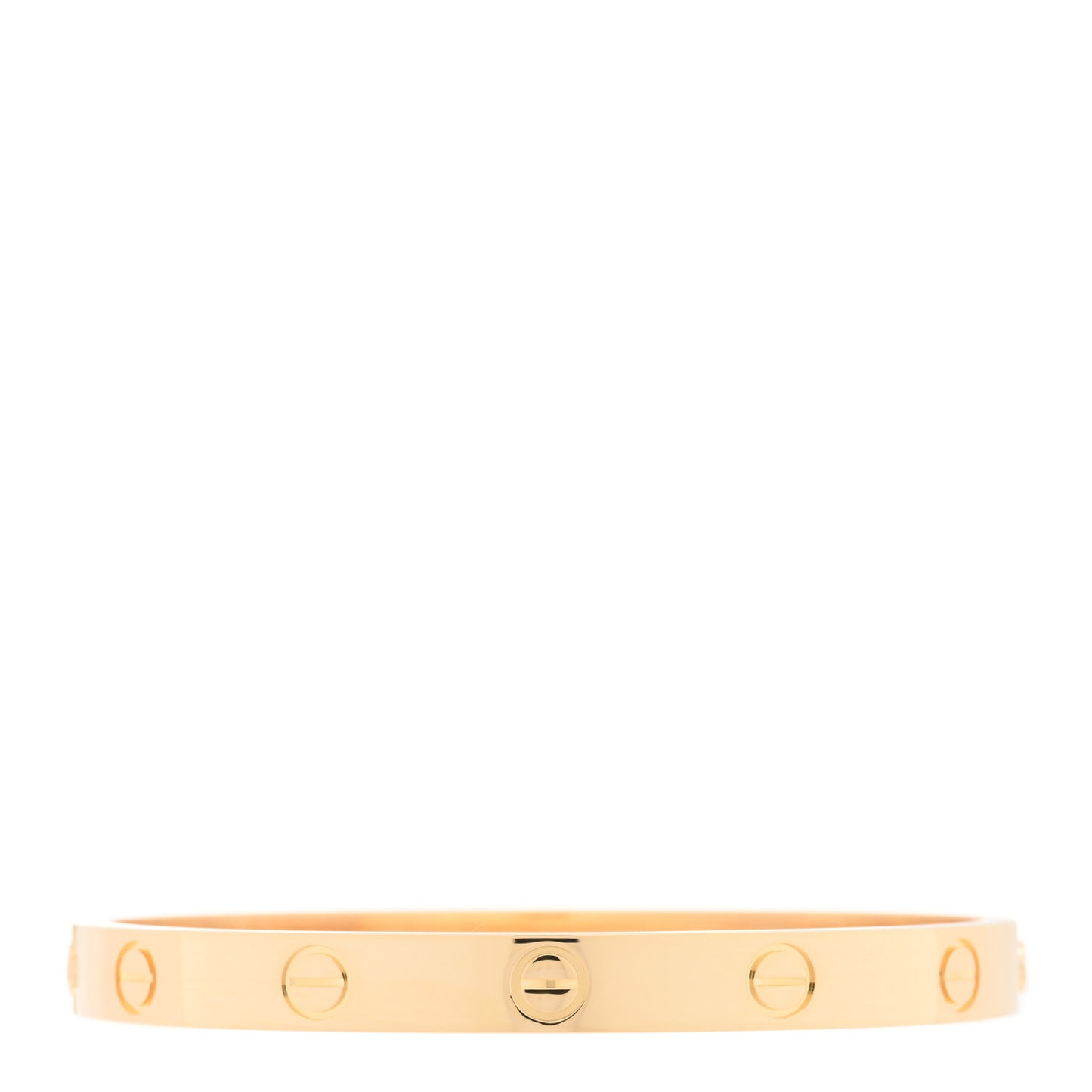 18K Yellow Gold Love Bracelet 16
